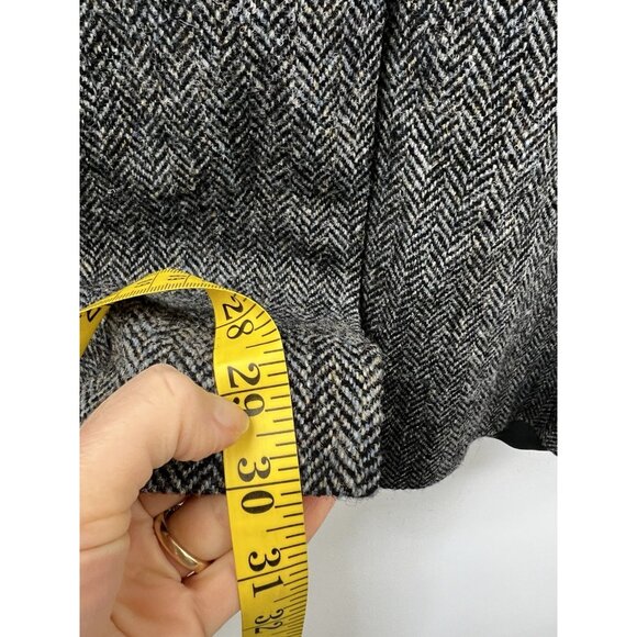 Harris Tweed Handwoven Vintage 40R Blazer Herringbone Scottish Wool Sport Jacket - Picture 10 of 11